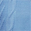 LIGHT BLUE color swatch for Cable Knit Button Up Vest.