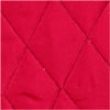 RED & BLACK color swatch for Reversible Quilted Vest.