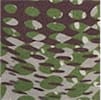 Linden Green-Chocolate-Printed color swatch for Printed Tunic Sweater.