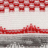 Red-Anthracite-Patterned color swatch for Fair Isle Sweater.