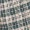 Eucalyptus-sesame-checked color swatch for Tab Sleeve Plaid Blouse.