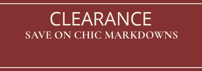 clearance banner.