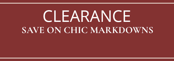 clearance banner.